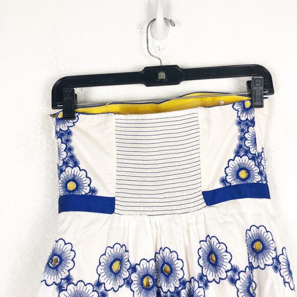 Anthropologie Moulinette Soeurs Forget Me Not Midi Dress Size 2 Floral Vintage - Picture 11 of 14